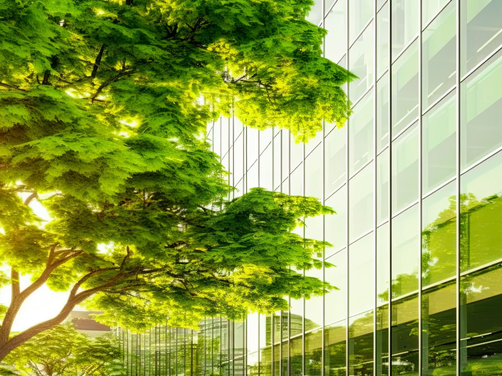 Edificio y naturaleza